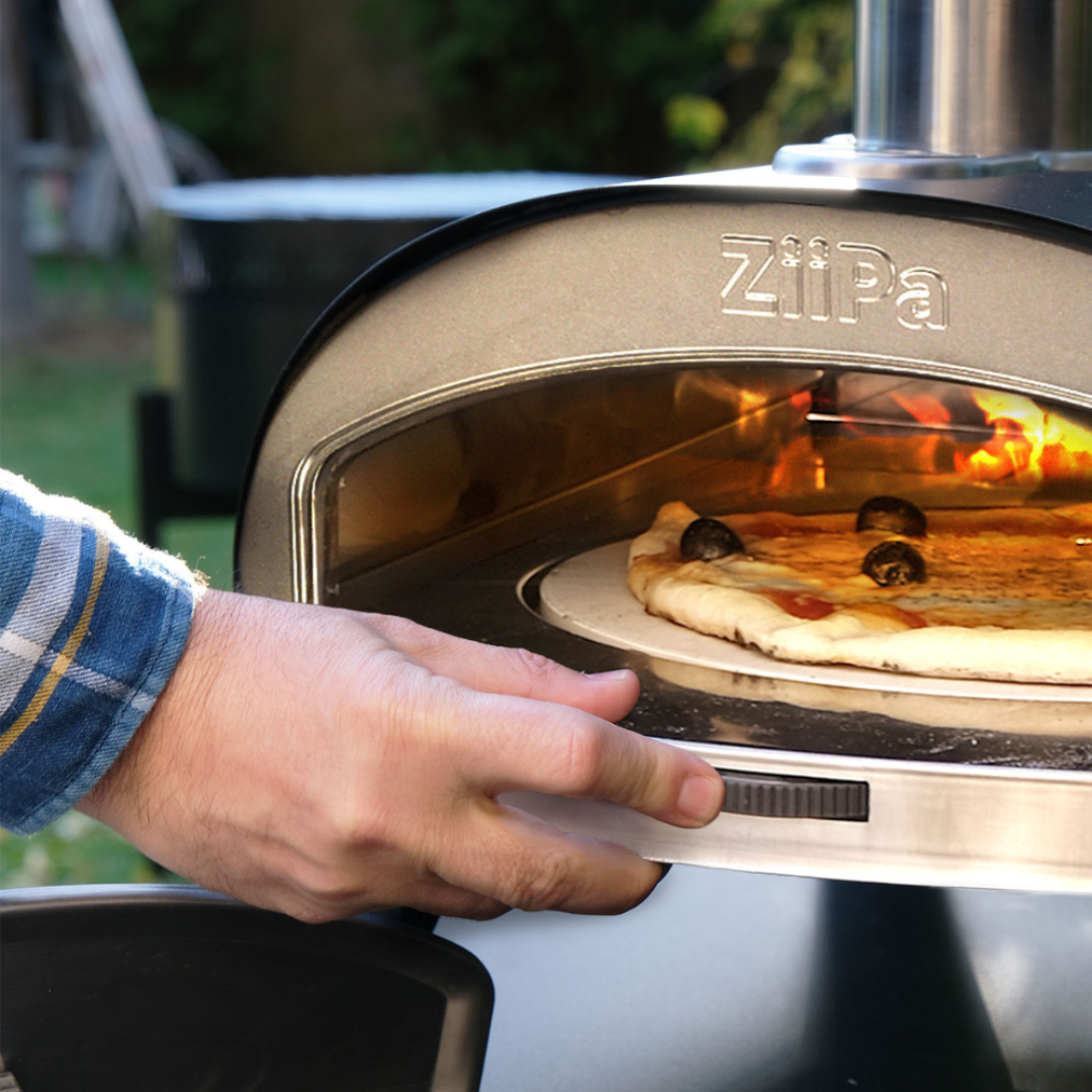 ZiiPa Piana Wood Pellet Pizza Oven with Rotating Stone