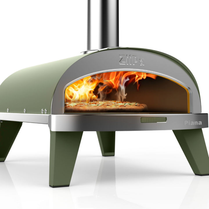 ZiiPa Piana Wood Pellet Pizza Oven with Rotating Stone