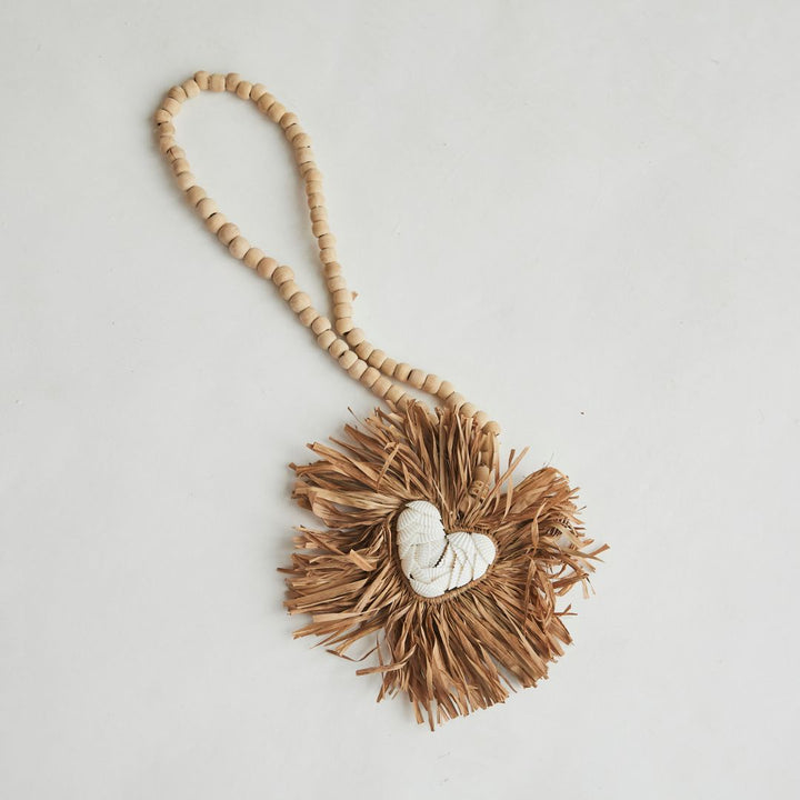 Seagrass and Shell Tassel
