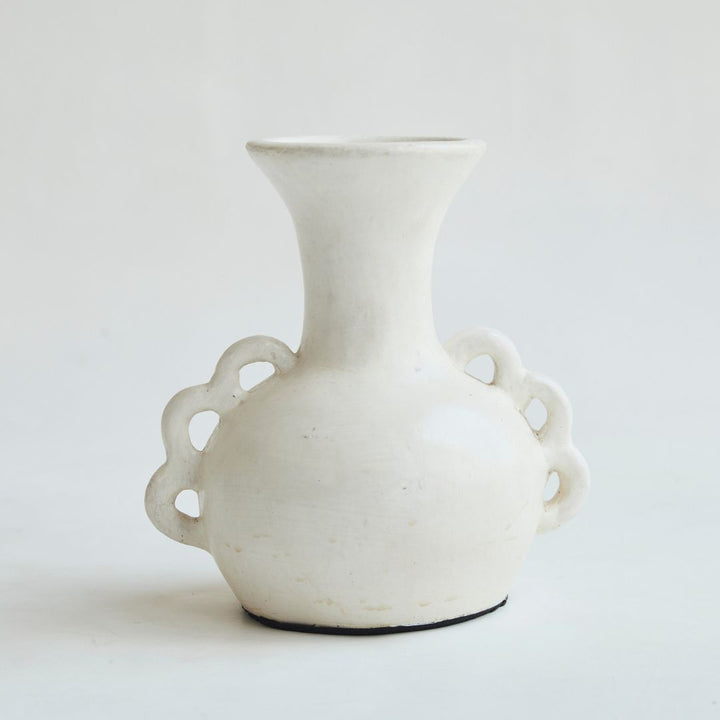 Frill Vase | White
